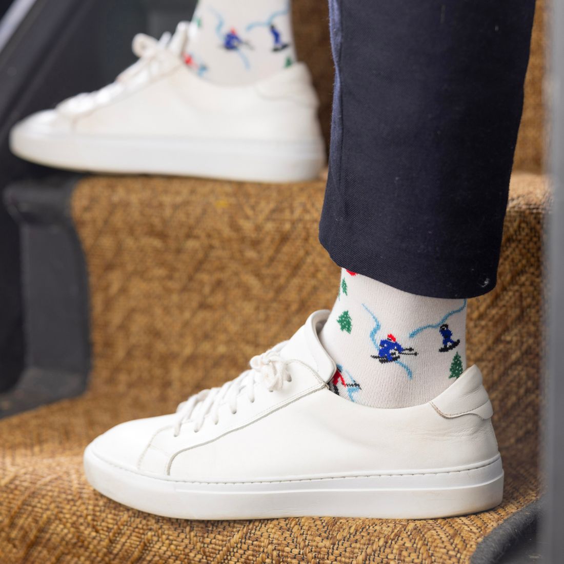 Ski Slope Bamboo Socks