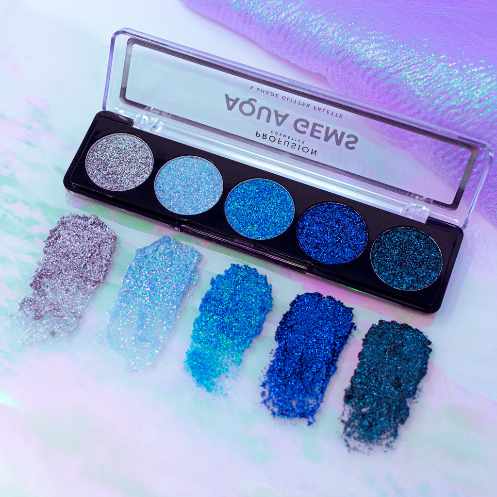 GLITTER GEMS | 5 SHADE GLITTER PALETTES