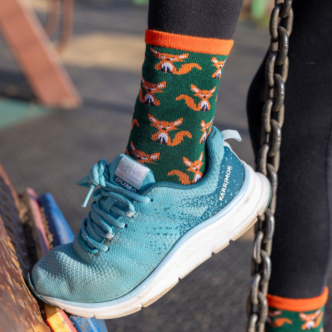 Fox Matching Bamboo Socks (Adult & Child)