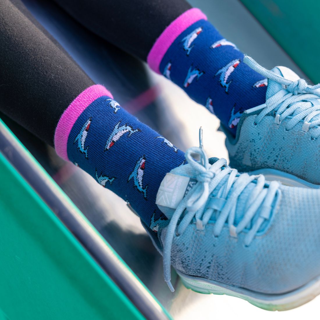 Sharks Matching Bamboo Socks (Adult & Child)