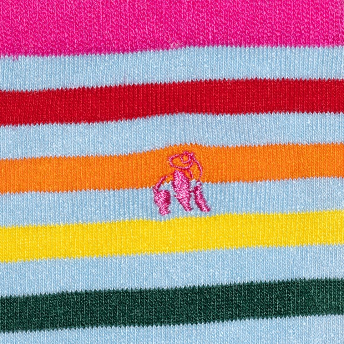 Pastel Striped Bamboo Socks