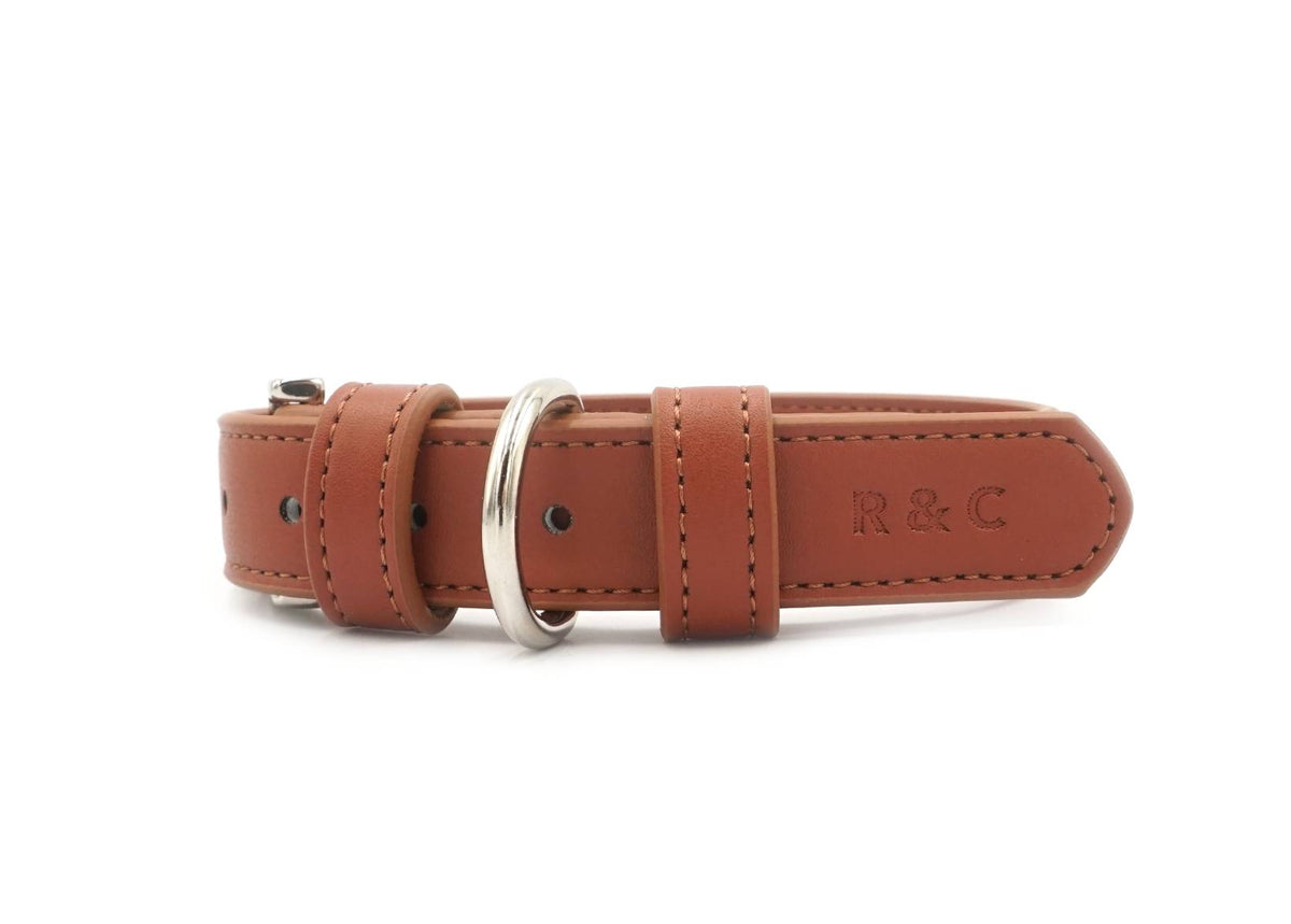 Brown Lignify Dog Collar