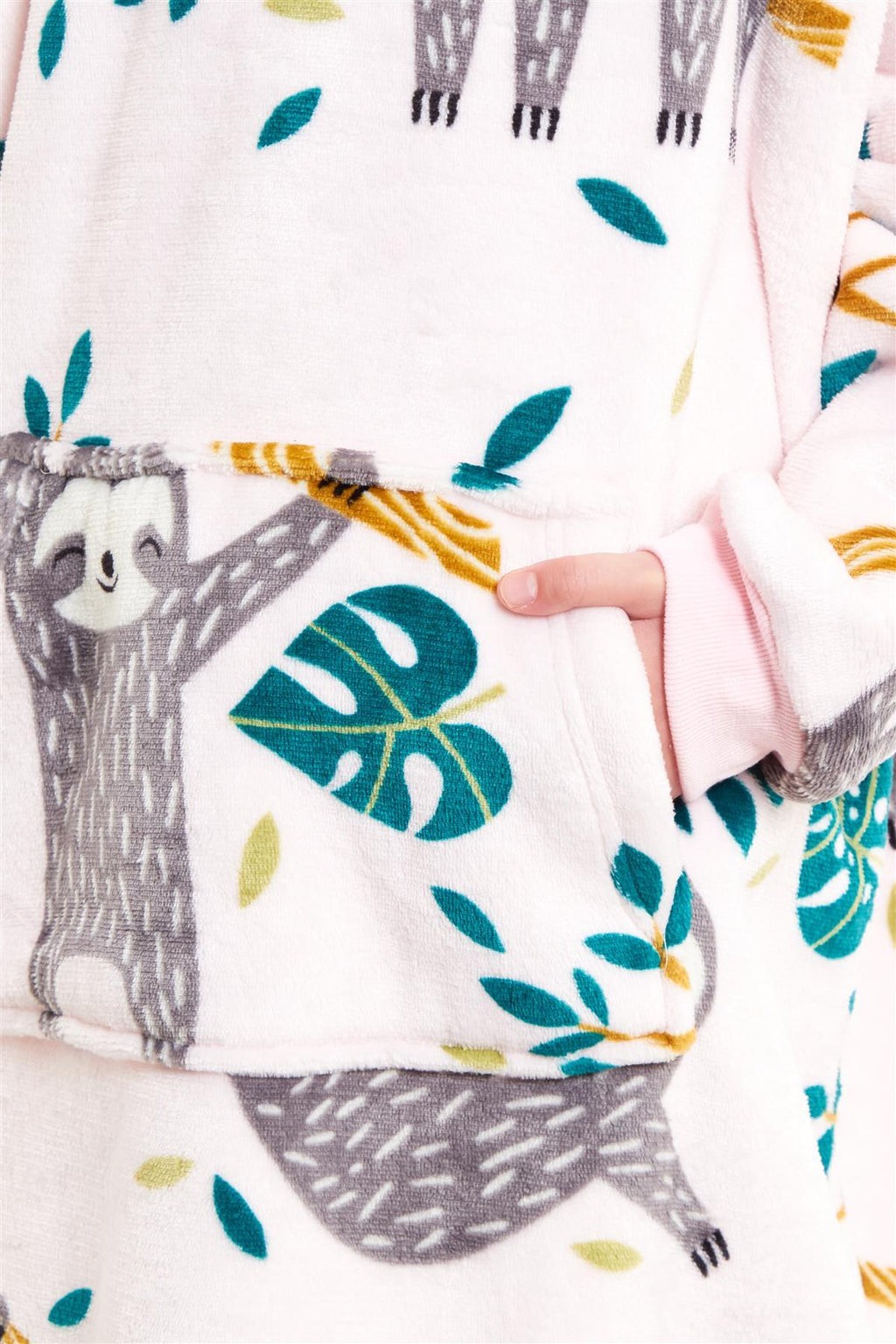 Kids Hoodie Blanket - Oversized Sherpa Fleece Wearable Blanket | OLIVIA ROCCO