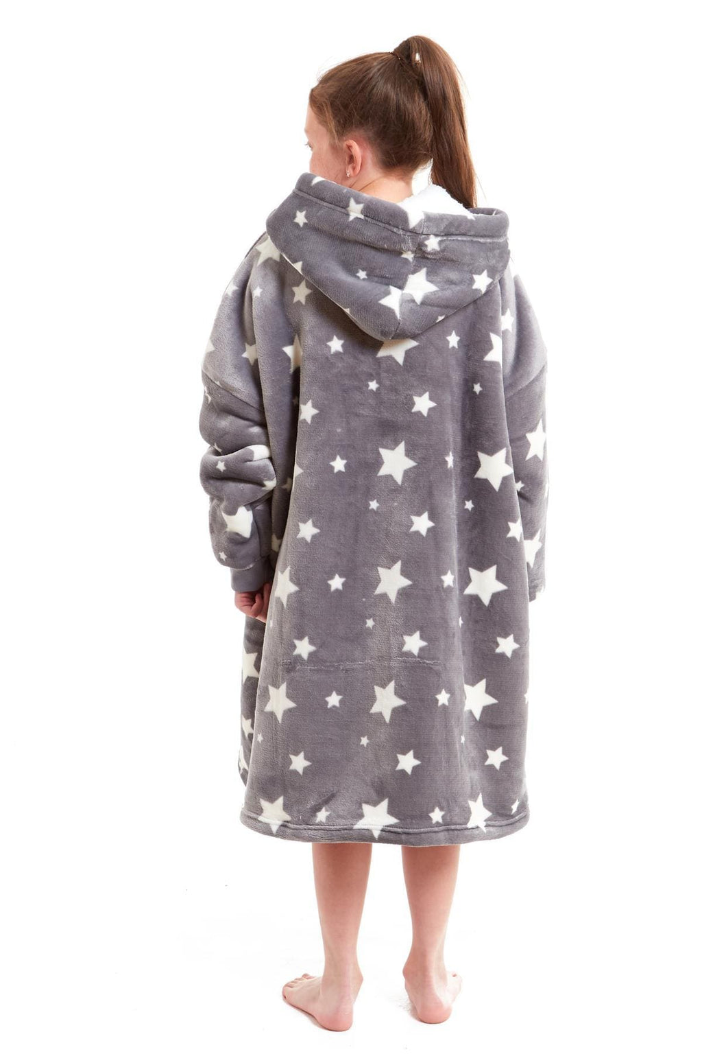 Kids Hoodie Blanket - Oversized Sherpa Fleece Wearable Blanket | OLIVIA ROCCO