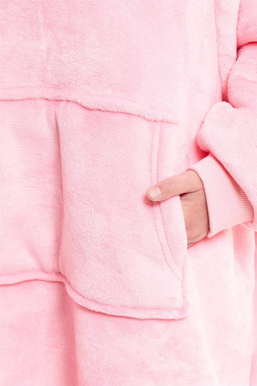 Kids Hoodie Blanket - Oversized Sherpa Fleece Wearable Blanket | OLIVIA ROCCO