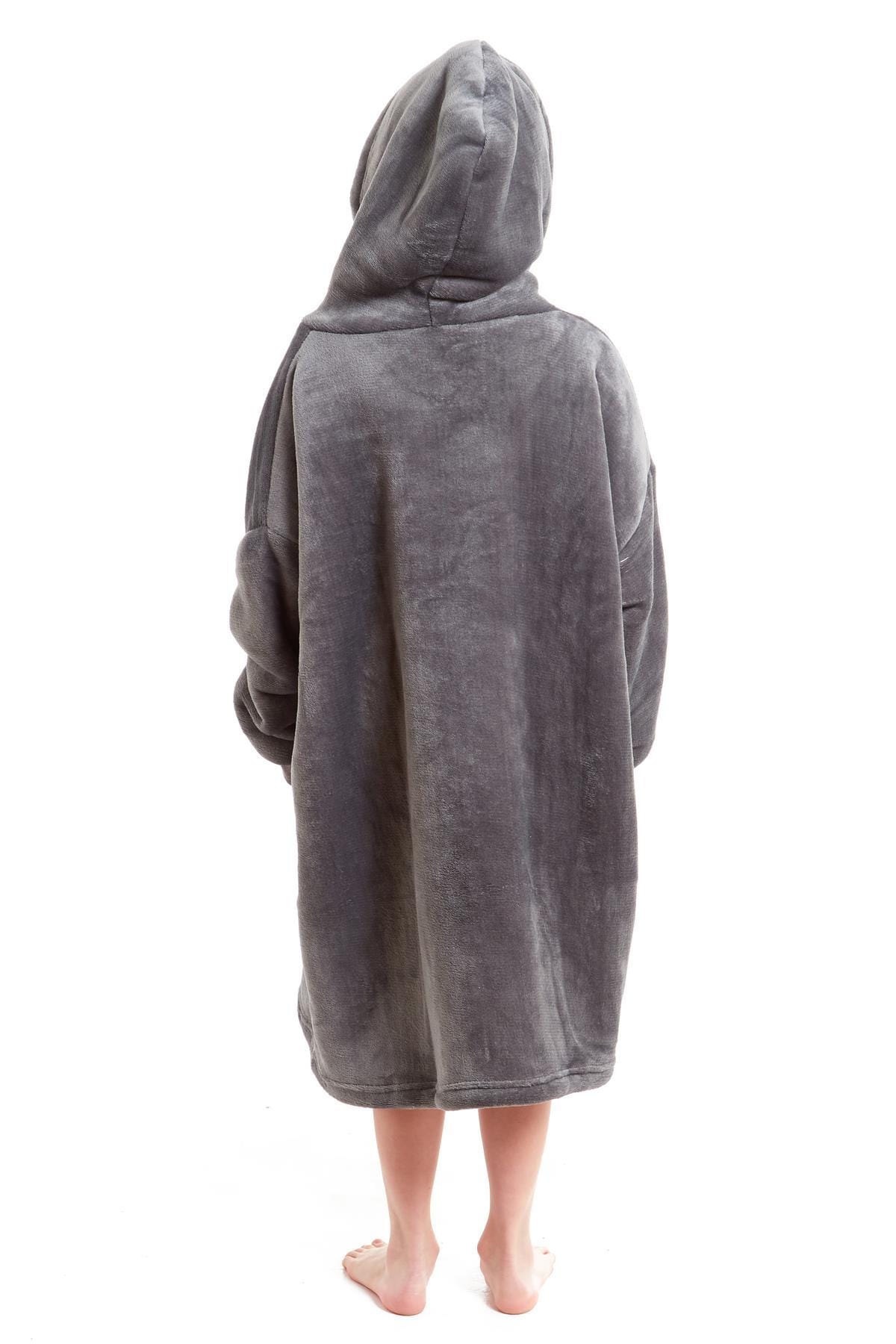 Kids Hoodie Blanket - Oversized Sherpa Fleece Wearable Blanket | OLIVIA ROCCO