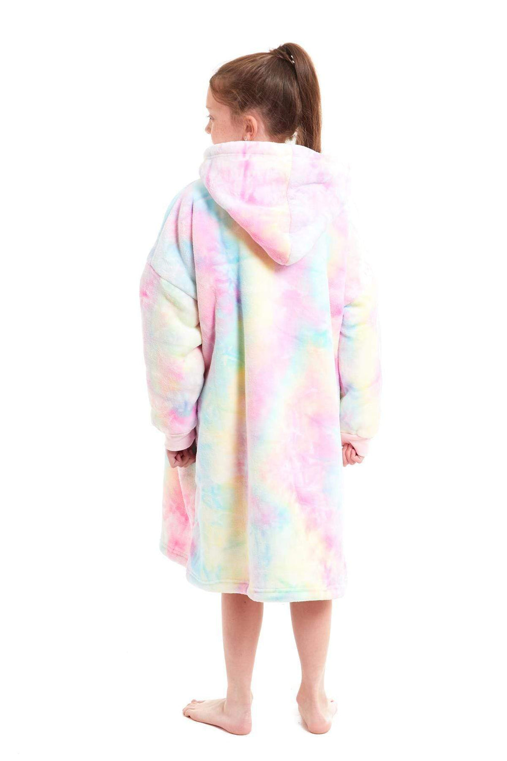 Kids Hoodie Blanket - Oversized Sherpa Fleece Wearable Blanket | OLIVIA ROCCO