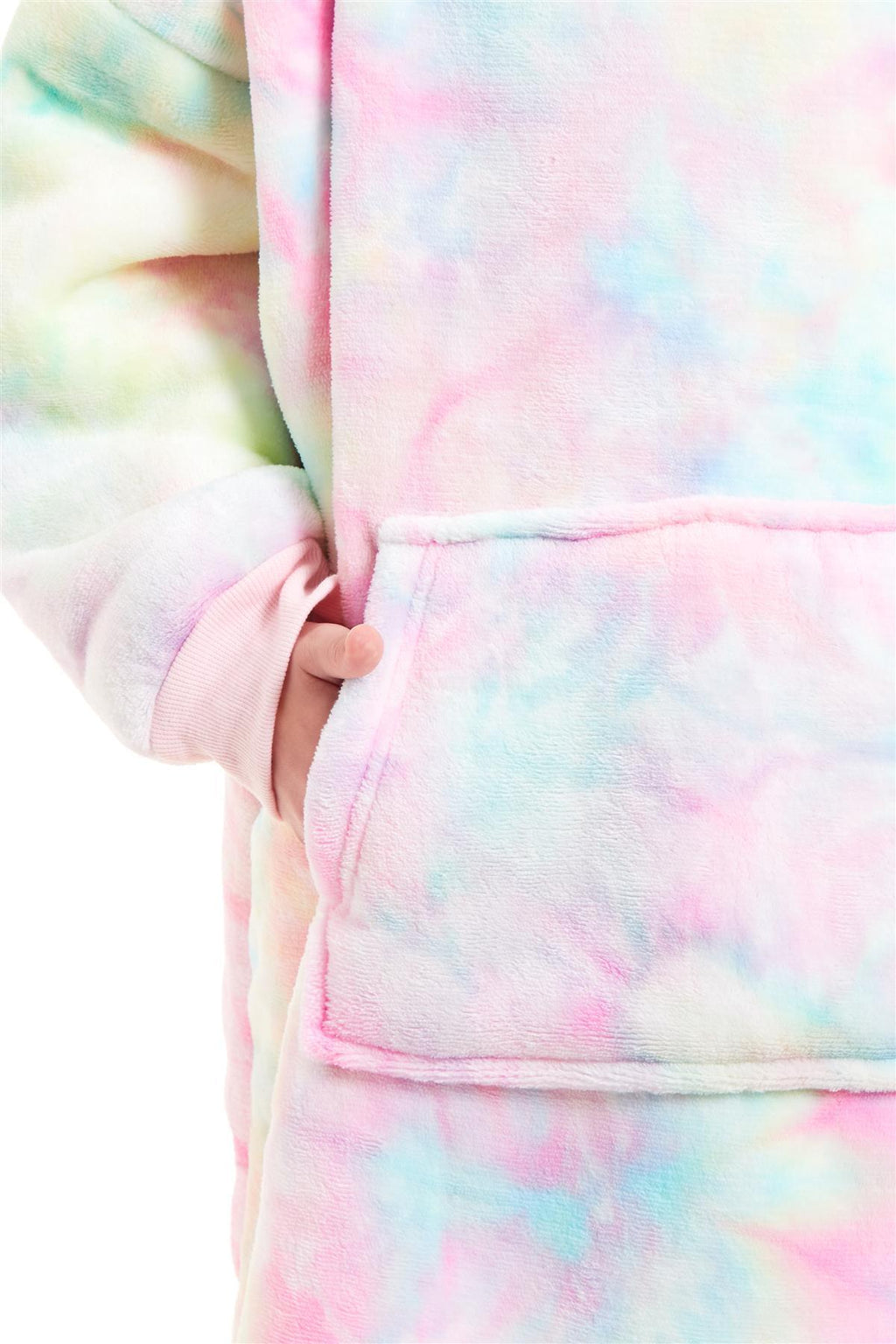 Kids Hoodie Blanket - Oversized Sherpa Fleece Wearable Blanket | OLIVIA ROCCO