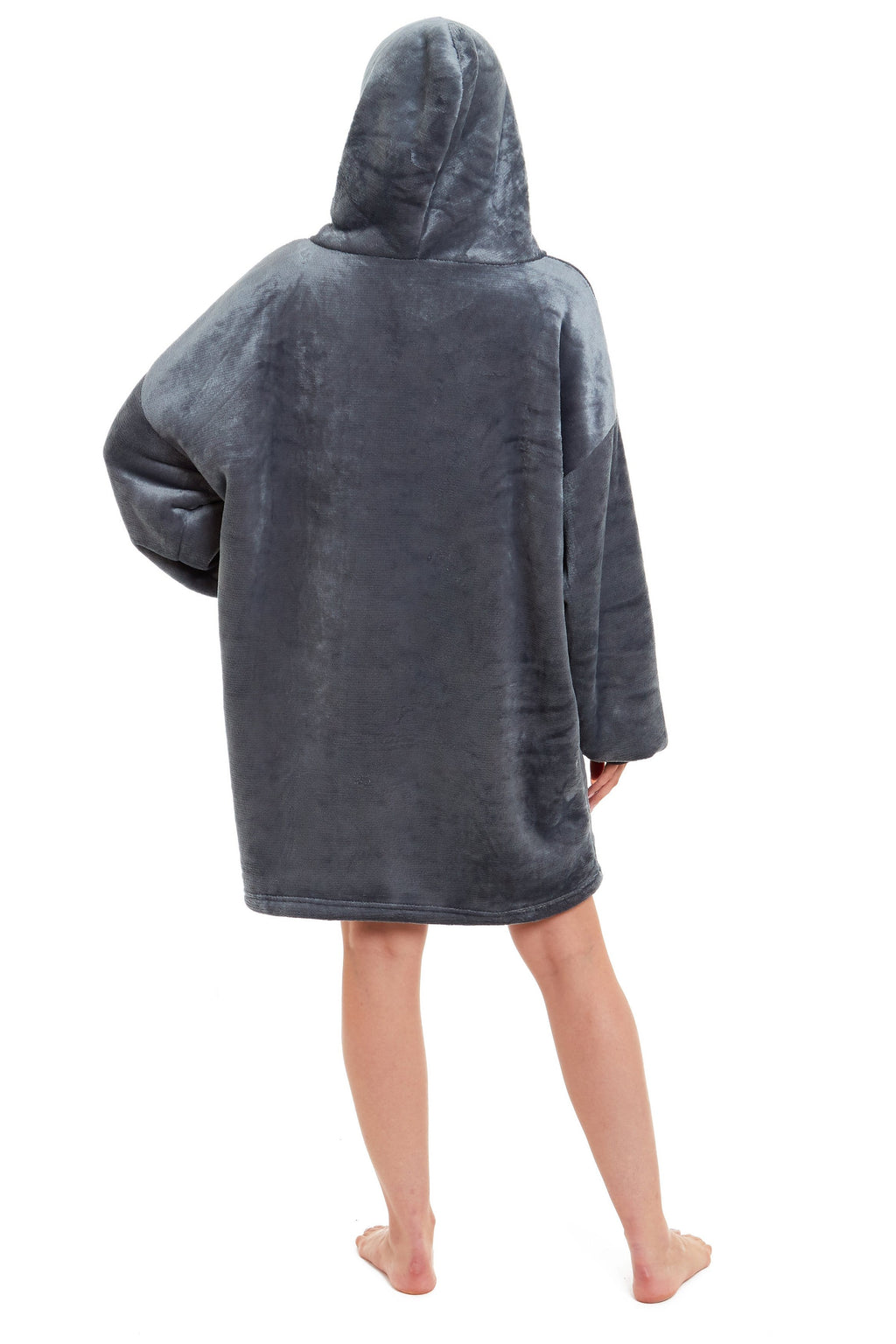 Oversized Hoodie Blanket for Adults - Reversible Sherpa Fleece Wearable Blanket | OLIVIA ROCCO