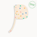 Rainbow Sunshine Organic Cotton Baby Bonnet Hat