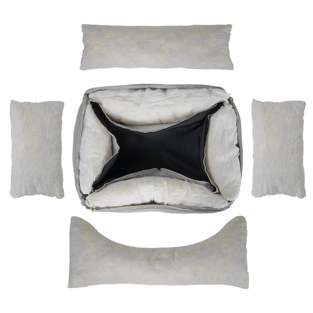 The Highclere - Luxury Memory Foam Bolster Dog Bed