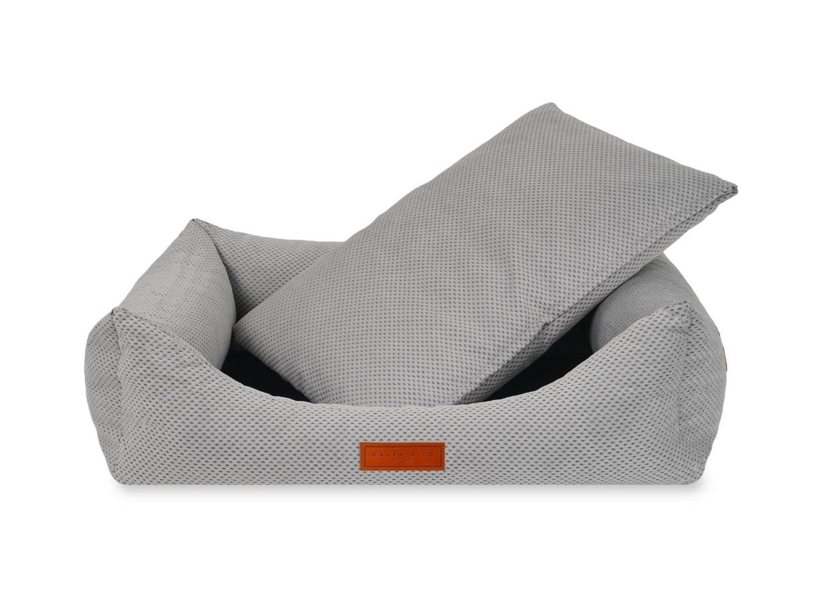 The Highclere - Luxury Memory Foam Bolster Dog Bed