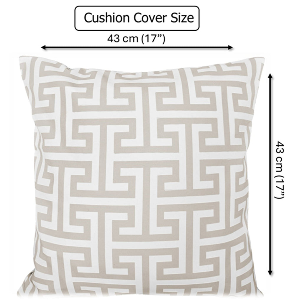 Milano Waterproof Cushion Covers 43x43cm Outdoor And Indoor