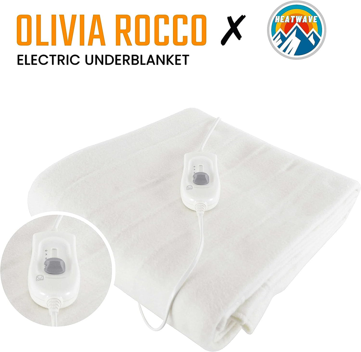 Electric Heated Underblanket - Single, Double & King, 3 Heat Settings, Overheat Protection | OLIVIA ROCCO
