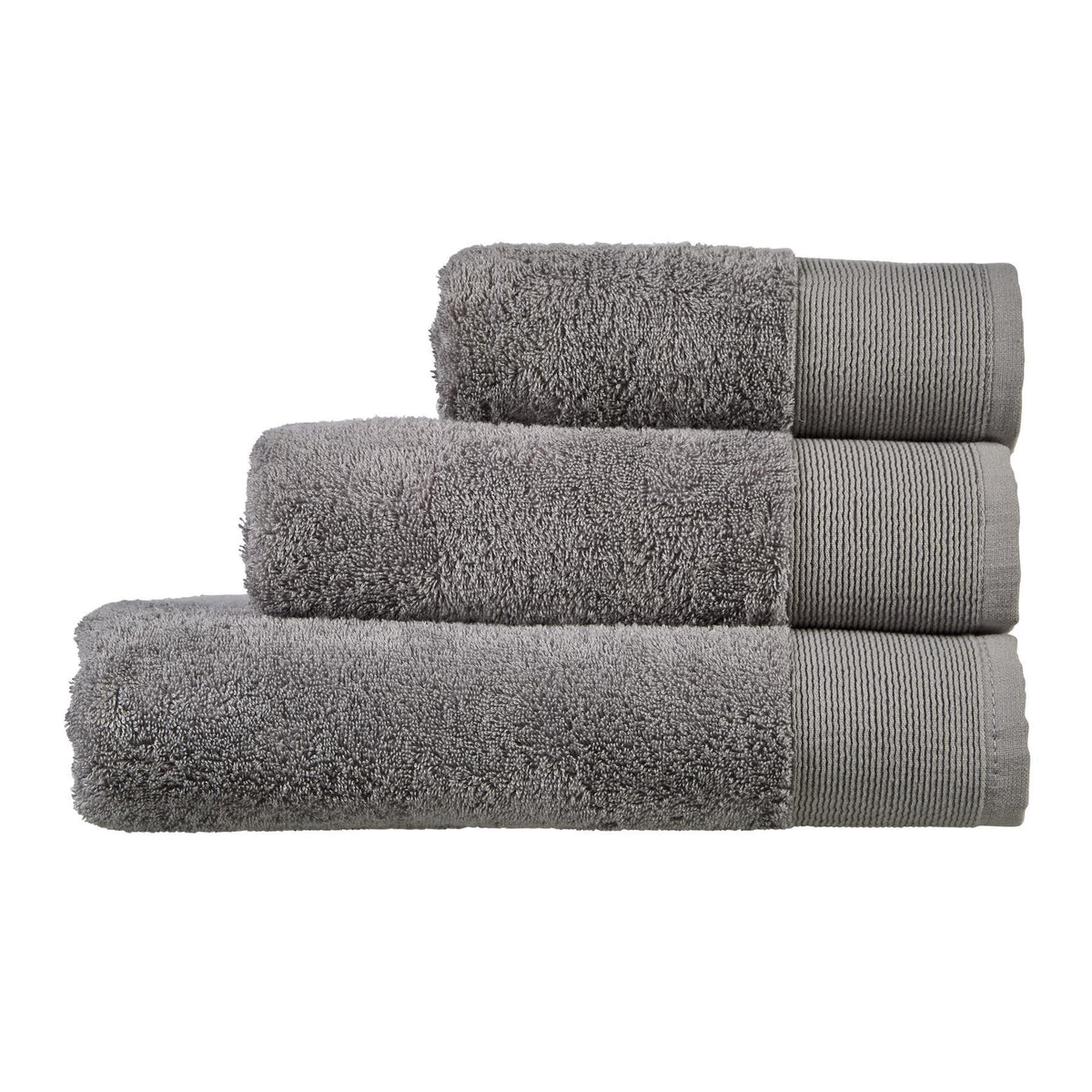 OLIVIA ROCCO Bamboo Cotton 600GSM Bath Towels Eco Friendly Highly Absorbent