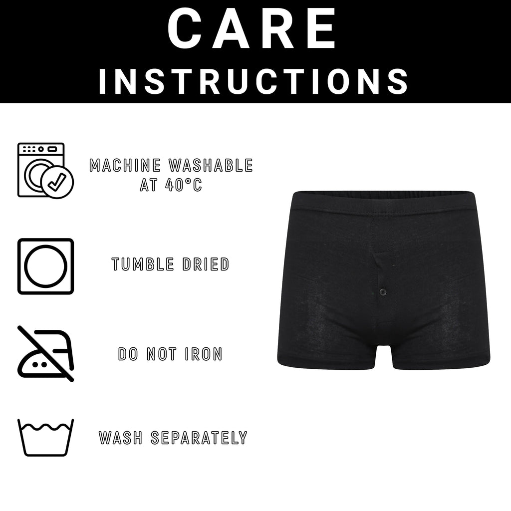 5 Pack Men's Jersey Plus Size Boxer Shorts Cotton Classic Fit Underwear