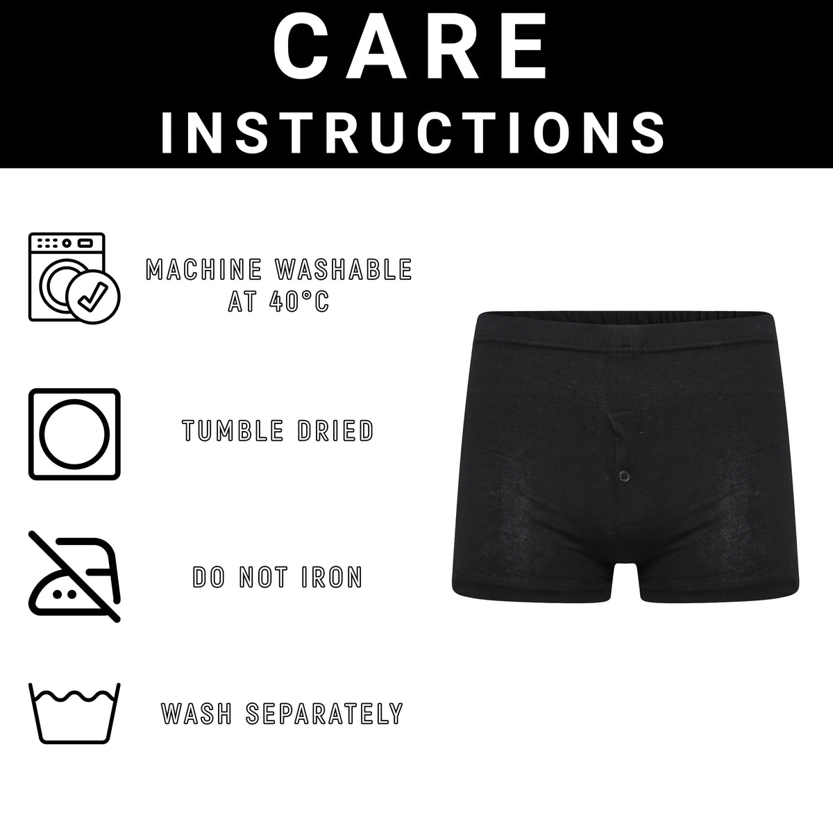 5 Pack Men's Jersey Plus Size Boxer Shorts Cotton Classic Fit Underwear