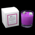 Positive Energy - Crystal Infused Scented Candle