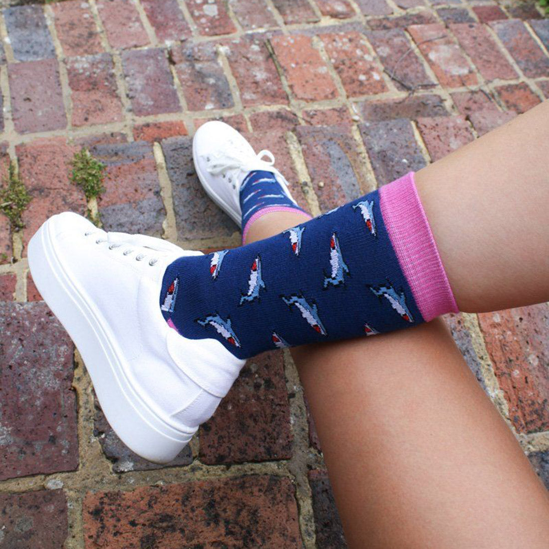 Sharks Matching Bamboo Socks (Adult & Child)
