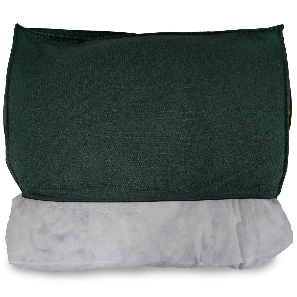 The Richmond - Luxury Green Flat Pillow Dog Bed