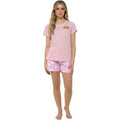 Women's Cotton Sausage Dog Print T Shirt And Shorts Pyjama Set