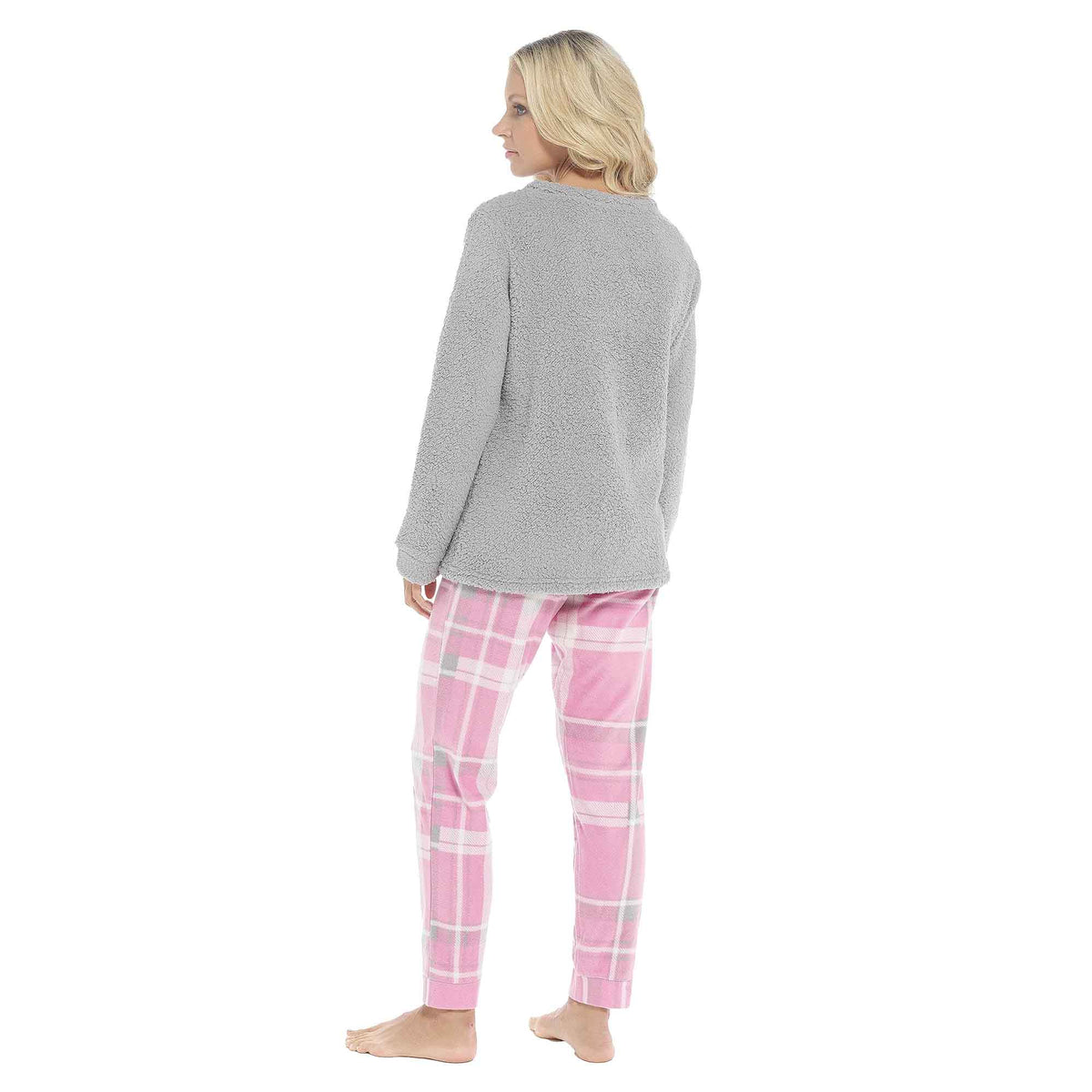 Women's Fleece Pyjama Set Ultra Soft Polar Bear Print